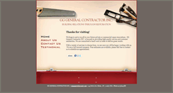 Desktop Screenshot of ggconst.com